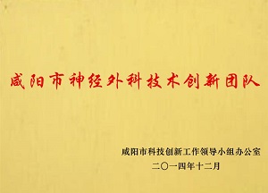 咸陽市神經(jīng)外科技術(shù)創(chuàng)新團隊